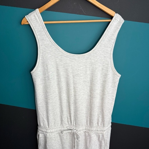 Danskin Heather Gray Sleeveless Jumpsuit - Picture 3 of 10
